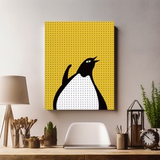 타공판닷컴 프린팅 타공판 800 x 1200 mm, 애니멀프렌즈 펭귄, 1개