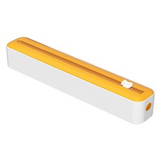 MakeMine 磁吸錫箔紙/紙張/保鮮膜切割器 防滑款, 黃色, 1個