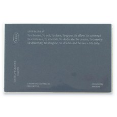 PAPERIAN List to Live by 三行輕量週計畫本 萬年型, 1個, 鯨魚