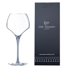 셰프앤소믈리에 키친초이스 타닉 와인잔 550ml + 선물박스 세트, 1세트