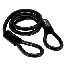 ZARKER 雙環鋼纜鎖 ZK3212, 單一顏色, 1個