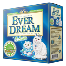EVER DREAM 速凝結貓砂, 高品質天然膨潤土, 強力除臭, 9KG, 強效抗菌配方, 1盒