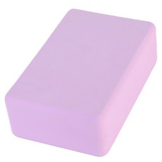 DM 다용도 베이직 요가 블록 200g, 퍼플, 1개