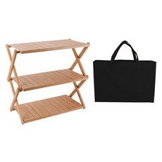 comet 露營置物架 附收納袋, 1個, 3層