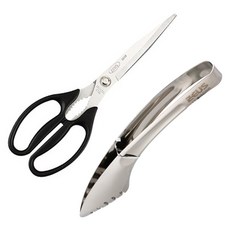 ZEUS Kitchenware 廚房剪刀+西式新款義大利麵鉗組1086, 混色, 1組