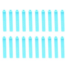 아그노 실리콘 선정리 케이블 타이, 블루, 20개