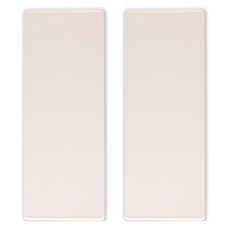 FLaiTO 矽膠長方形餐墊, 象牙白, 2個