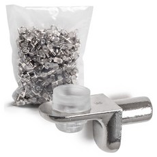 Sonjabisesang 玻璃層板平頭層板釘 B, 100個, 鉻