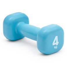 Reebok 訓練方形啞鈴 藍色 RAWT-11154, 4kg, 1個