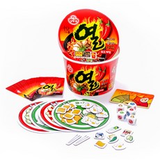 OTTOGI 不倒翁 辣拉麵桌遊, 1個, 混合顏色