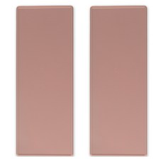 플라이토 실리콘 롱스퀘어 테이블매트, 브릭레드, 260 x 100 x 2 mm, 2개