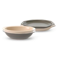 프렐류드 심플레 식기세트 4p, 오트밀(접시, 볼), 코코아(접시, 볼), 메인접시 2종 + 타원볼 대 2종, 1세트