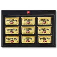 Dodram Dodram火腿黃金 9入禮盒+購物袋, 200g, 1套