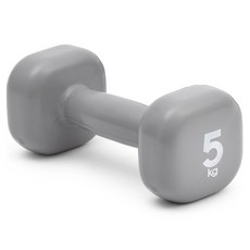 Reebok 訓練啞鈴灰色RWT-11155, 5kg, 1個