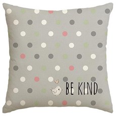 Homeflow 棕色兔子點綴抱枕套