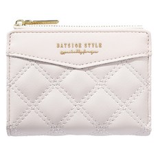 Afecto 可收納紙鈔方形菱格短夾