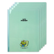 위드 뽀로로 캐릭터 쫄대파일, 크롱, 5개