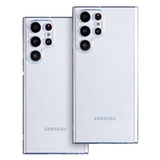 워너프 카메라 가드 슬림 라인 투명 젤리 휴대폰 케이스 2p