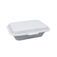 民永製紙 紙漿三明治甜點容器 白色 M-002 L, 1個, 600入
