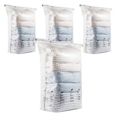 Life GONGyOU 衣物棉被立體真空壓縮袋, 4個裝, 1個