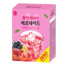 SONGWON 零糖草莓巴西莓檸檬飲, 5g, 50條, 1盒