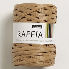 리네아 라피아 뜨개실 40g, 409 진베이지, 1개