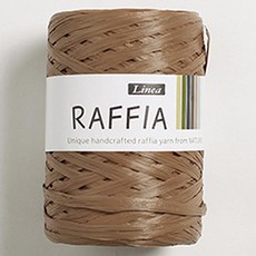 리네아 라피아 뜨개실 40g, 425 카페모카, 1개
