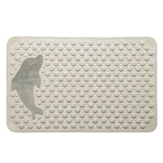 Block Mart 浴室海豚防滑墊 70 x 35 cm, 卡其色, 1個