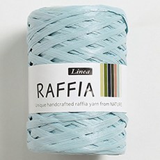 리네아 라피아 뜨개실 40g, 402 밀크스카이, 1개