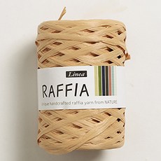 리네아 라피아 뜨개실 40g, 412 진한살색, 1개