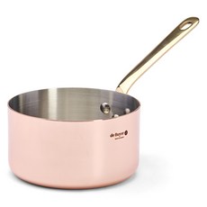 de Buyer 畢耶 Inocuivre系列黃銅柄醬料鍋, 1個, 混色, 12cm