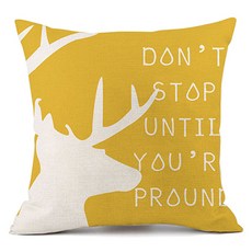 홈플로우 옐로우 포인트 쿠션커버