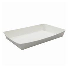 화이트 사각트레이 3호 154 x 95 x 25 mm, 100개입, 1개