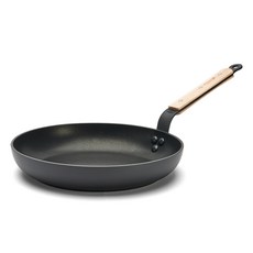 de Buyer 畢耶 IH爐適用Choc B Bois山毛櫸握柄系列不沾平底鍋, 單色, 28cm, 1個
