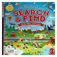 My First Search & Find Write Wipe and Learn, Kids books