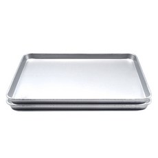 윌리브 알루미늄 직사각 쟁반 민자형, 2개