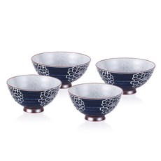 艾琳朵 3D 飯碗大碗 4件組, 飯碗 2P + 大碗2號 2P, 角, 1套