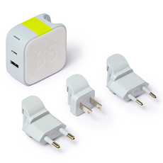 인피니티랩 GaN PD3.0 65W C타입 2포트 멀티 고속충전기, 1개, 화이트