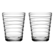 이딸라 아이노 알토 텀블러 220ml, 투명, 2개