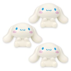 三麗鷗大耳狗喜拿軟軟公仔, 3個