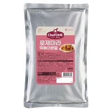 Chefone Rosé辣炒年糕粉, 1個, 1kg