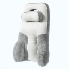 現在今日Durokoy一體型記憶棉辦公椅靠背墊+頸枕組, 灰色