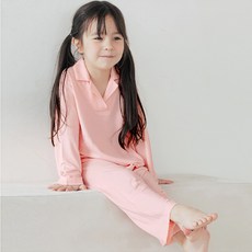 Maykids 女童 幼童 透氣 青少年 可愛 莫代爾 睡衣 上下套裝