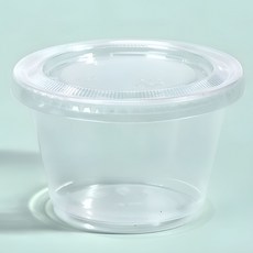 어반플레어 일회용 소스 용기 세트 120ml, 1개입, 100개