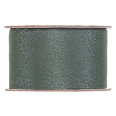 길그리 텍스쳐 선물 포장 리본 5cm, 21 딥그린, 1개, 22m