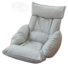 푹신한 프리미엄 빈백 소파 업그레이드, 베이지 그레이