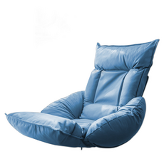 푹신한 프리미엄 빈백 소파 럭셔리 라텍스, 네이비 블루