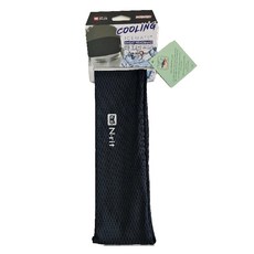 NATURAL SPIRIT 涼感再生紗方型頭帶, 1個, 黑色