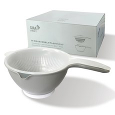 Kawasaki Japan 川崎日本 新鮮濾網碗組 GR-003, 灰色, 1套