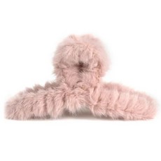 수스다 올림머리 윈터 퀸 퍼 꼬임 집게핀 11cm